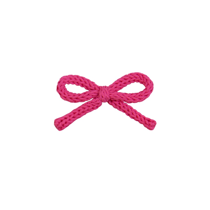 Crochet Bow – Petunia Clip