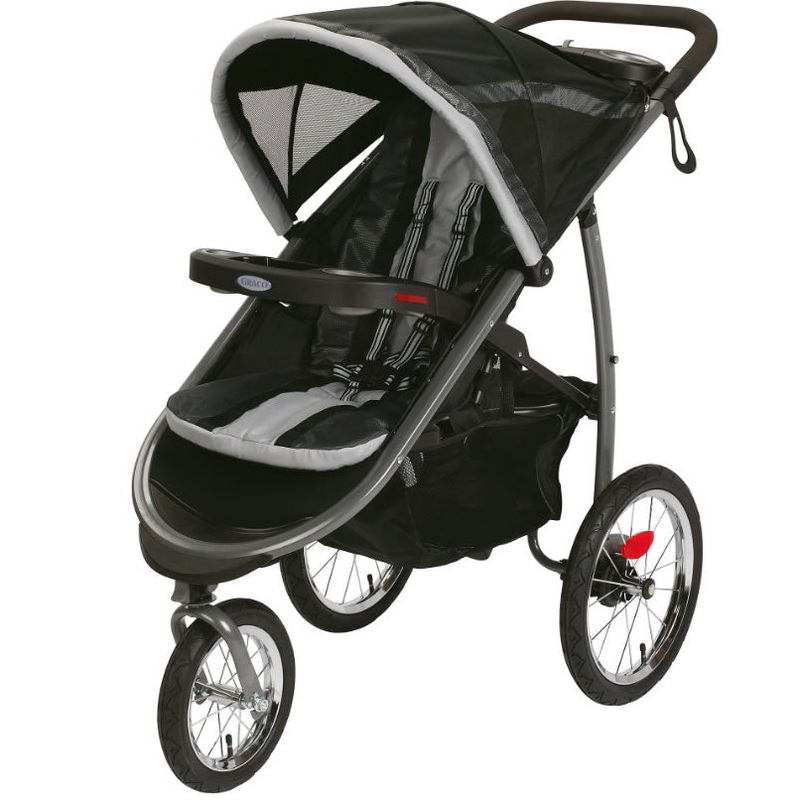 Graco FastAction Fold Click Connect Jogging Stroller – Gotham