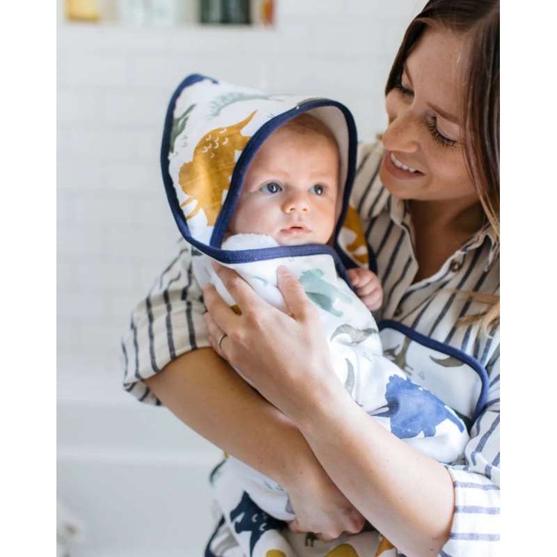 Little Unicorn Hooded Towel – Dino