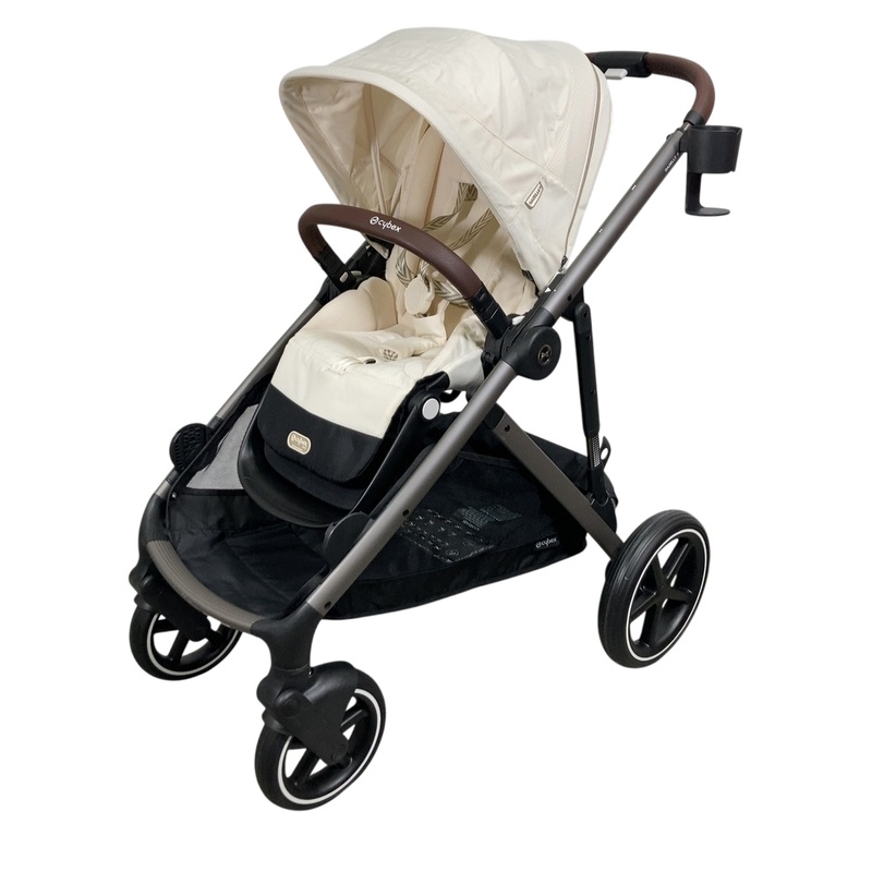 Cybex Gazelle S Modular Stroller, 2024, Seashell Beige, Taupe Frame
