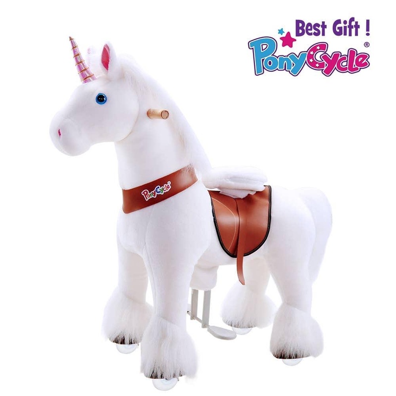 Pony Cycle U series White Unicorn With Pink Horn