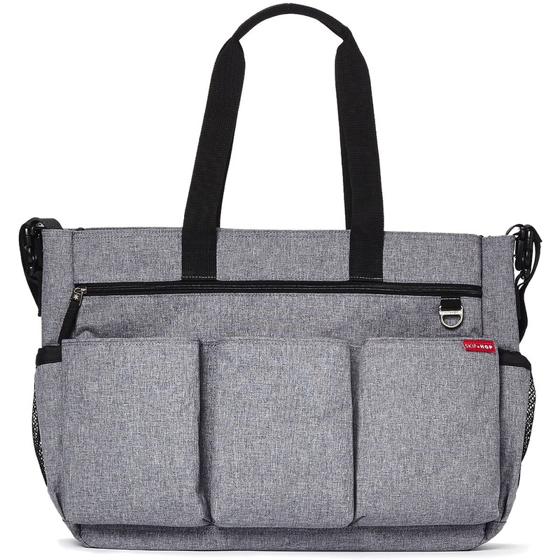 Skip Hop Duo Double Signature Diaper Bag – Heather Grey