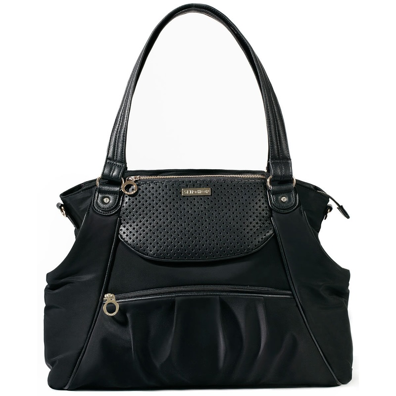 Skip Hop Studio Select Day-to-Night Diaper Satchel – Black
