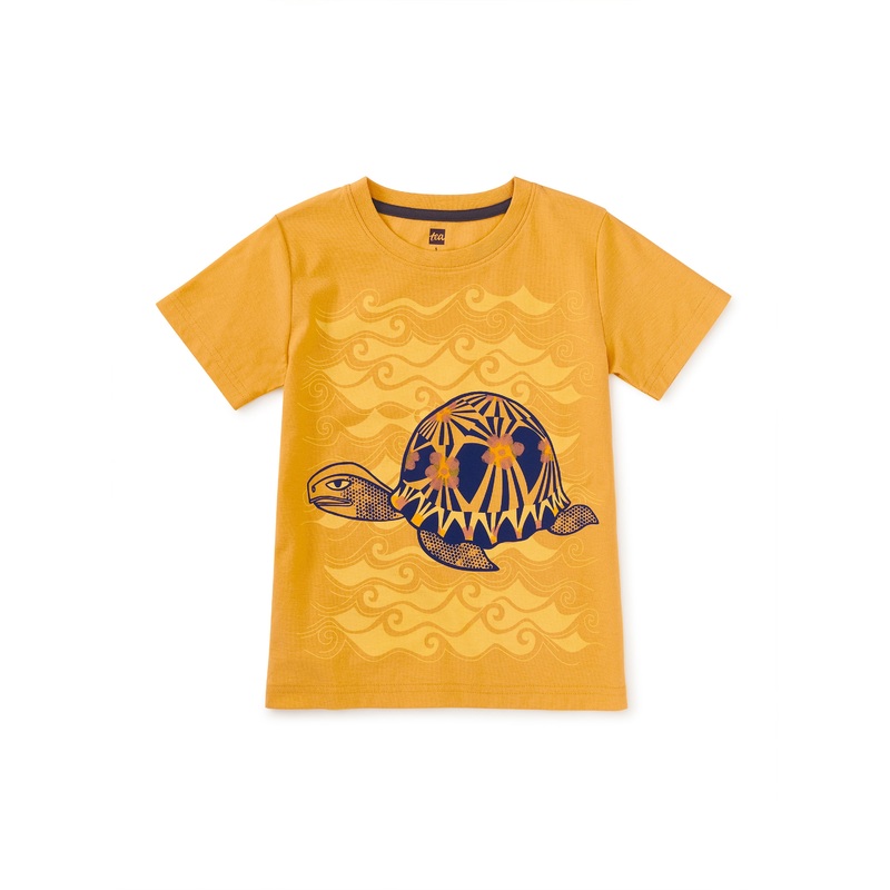 Tea Collection Radiated Tortoise Graphic Tee – Topaz
