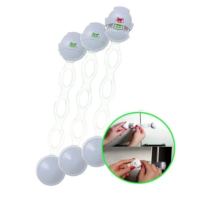 Dreambaby – 3Pk Child Safety Locks for Cabinets
