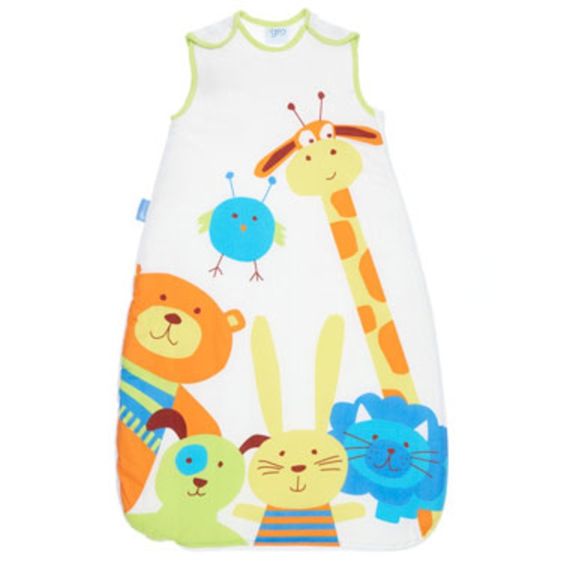 Grobag Baby Sleeping Bag 2.5 Tog – Peek A Zoo – 0-6 Months