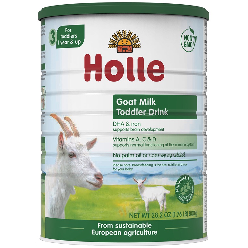 Holle Stage 3: Goat Milk Toddler Drink – Non GMO (28.2oz each, Single)