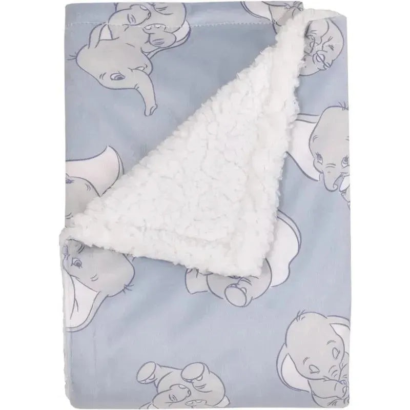 Nojo – Disney Dumbo Sweet Little Baby Super Soft Sherpa Baby Blanket