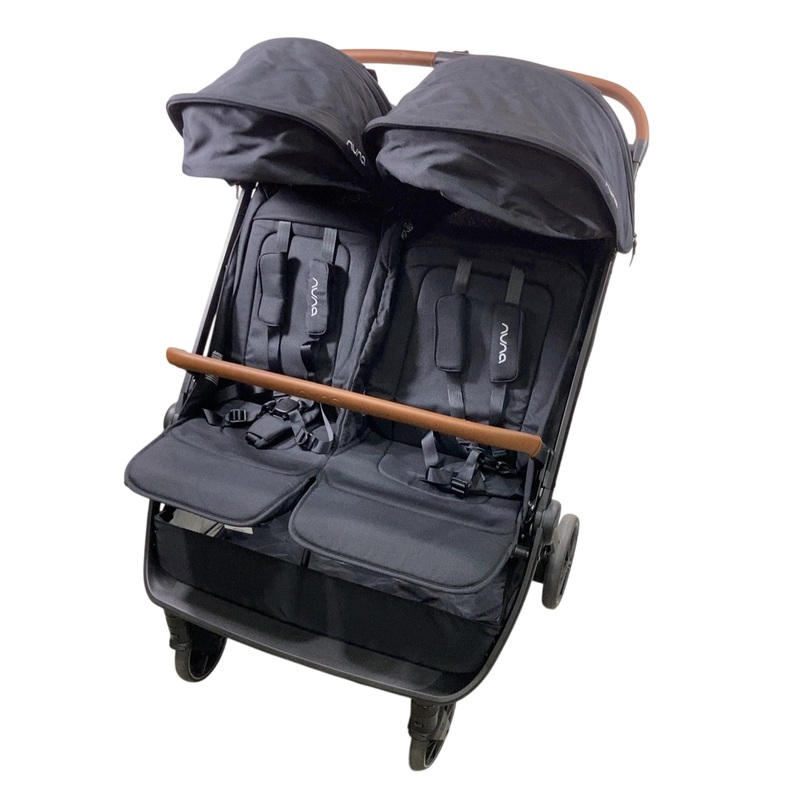 Nuna TRVL Dubl Stroller, 2024, Caviar