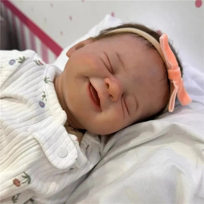 Reborn Baby Doll – White Vinyl, Coco Malu