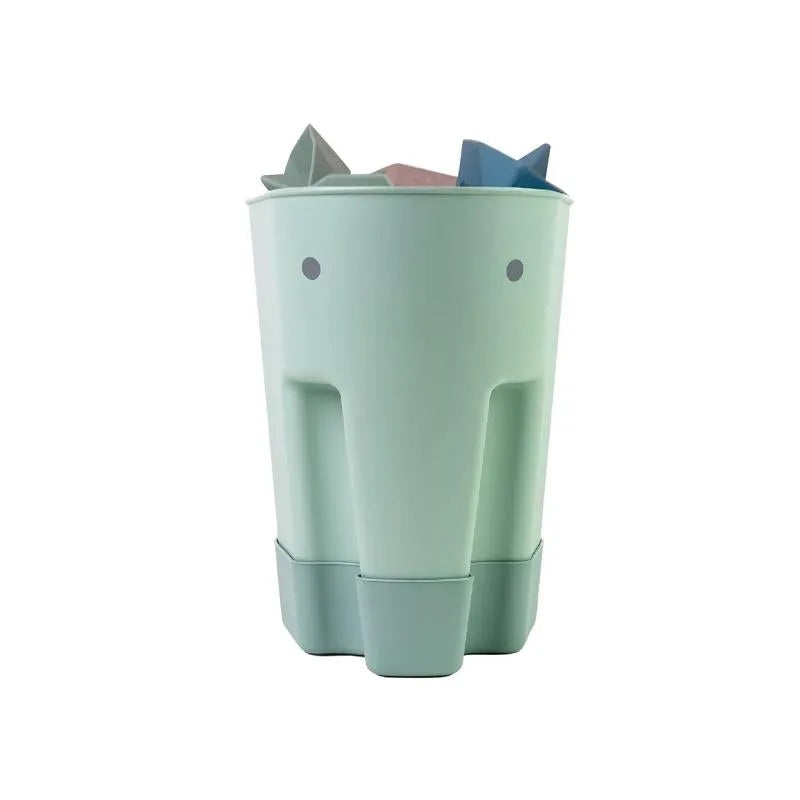 Shnuggle – Ellie Bath Toy Storage Scoop, Eucalyptus Green