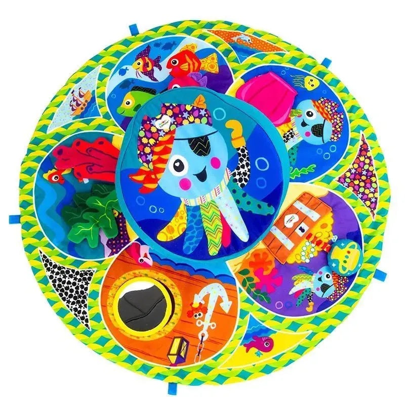 Tomy Lamaze Spin & Explore Gym (Tummy Time) – Captain Calamari