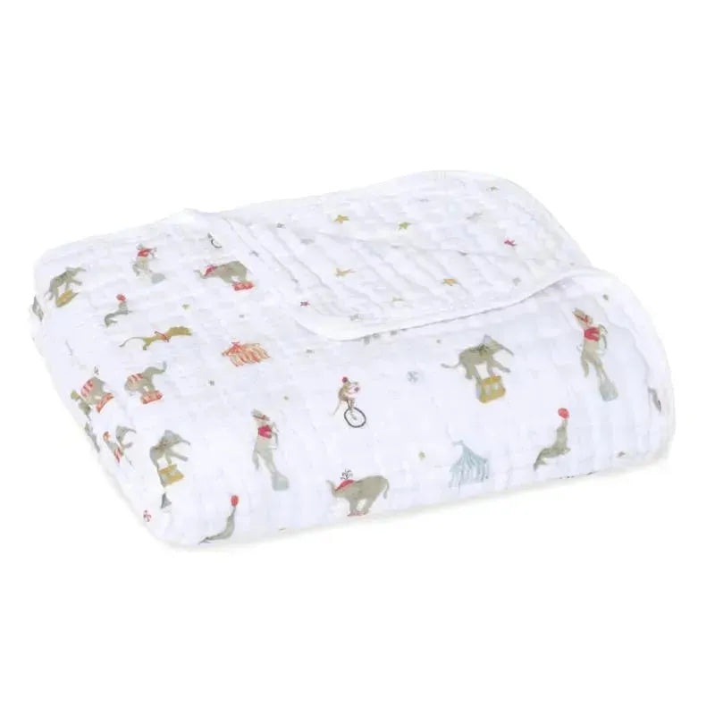 Aden + Anais – Essential Elephant Circus Baby Blanket