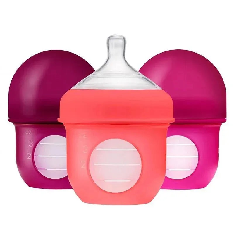 Boon – Nursh 4Oz Bottle 3Pk, Pink Multi