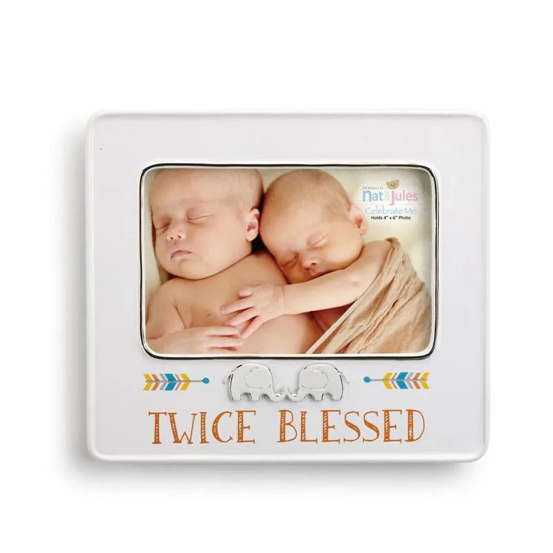 Demdaco – Twice Blessed Frame 4X6 Twin