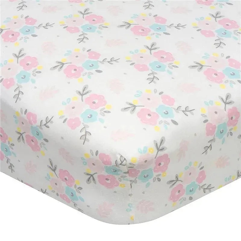 Gerber Bedding – 1Pk Fitted Baby Crib Sheet – Girl Princess