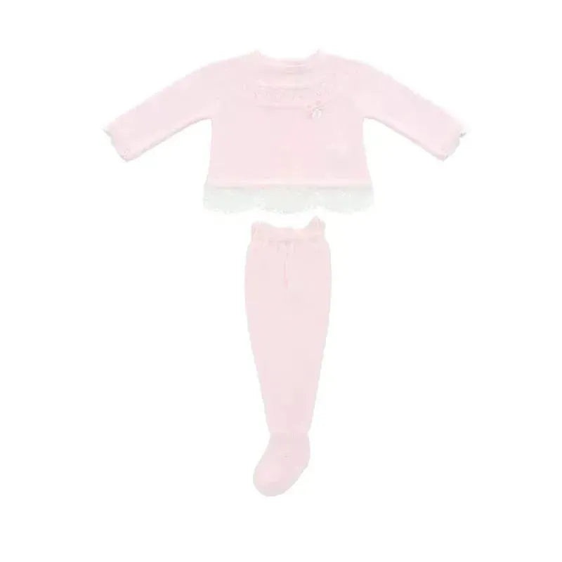 Martin Aranda – Take Me Home Set Jumper & Leggings Knit Calais, Beige