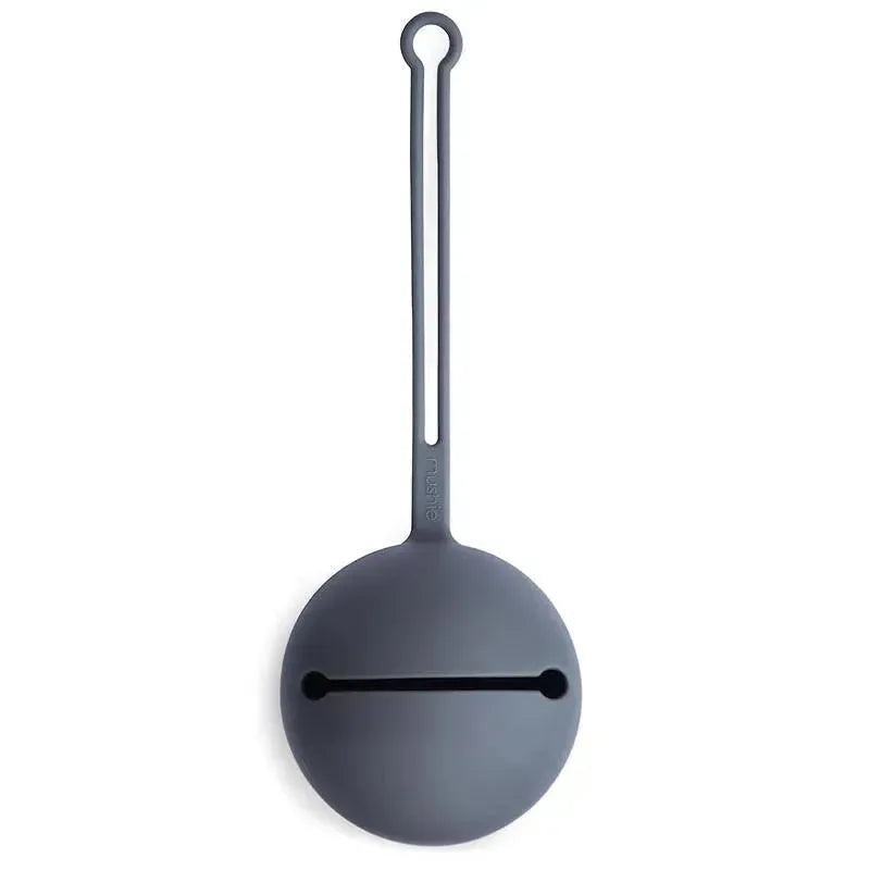 Mushie – Silicone Pacifier Holder Case, Tradewinds