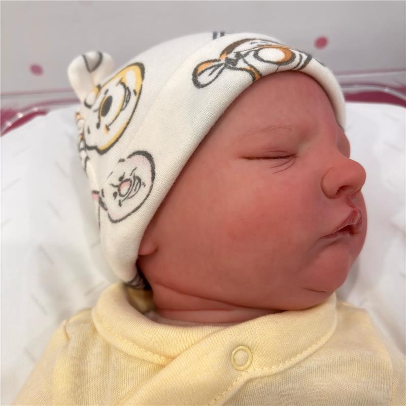 Reborn Baby Doll – White Vinyl, Owen Asleep