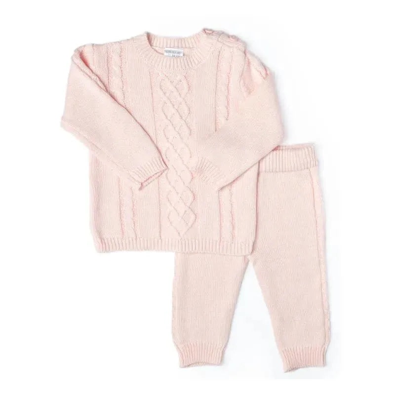 Rose Textile – 2Pk Baby Girl Pink Knit Set