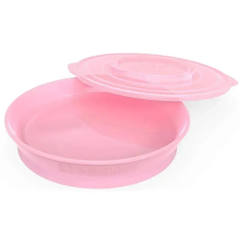 Twistshake – Plate 6+ M, Pastel Pink