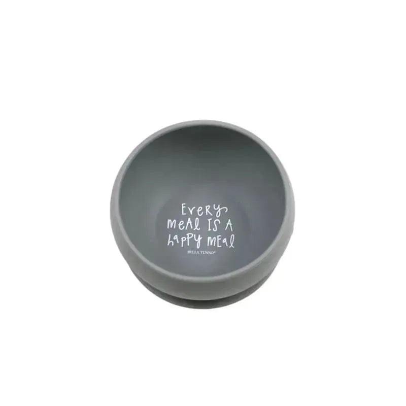 Bella Tunno Happy Meal Silicone Wonder Bowl Grey