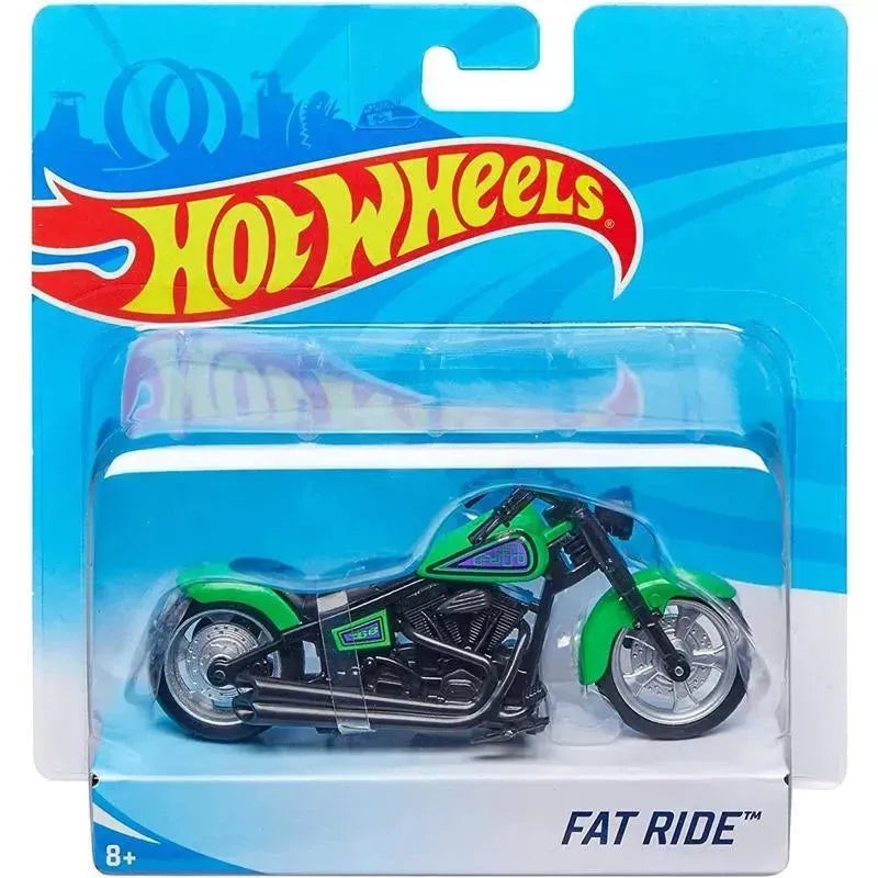 Mattel – Hot Wheels Street Power Green Fat Ride Motorcycle