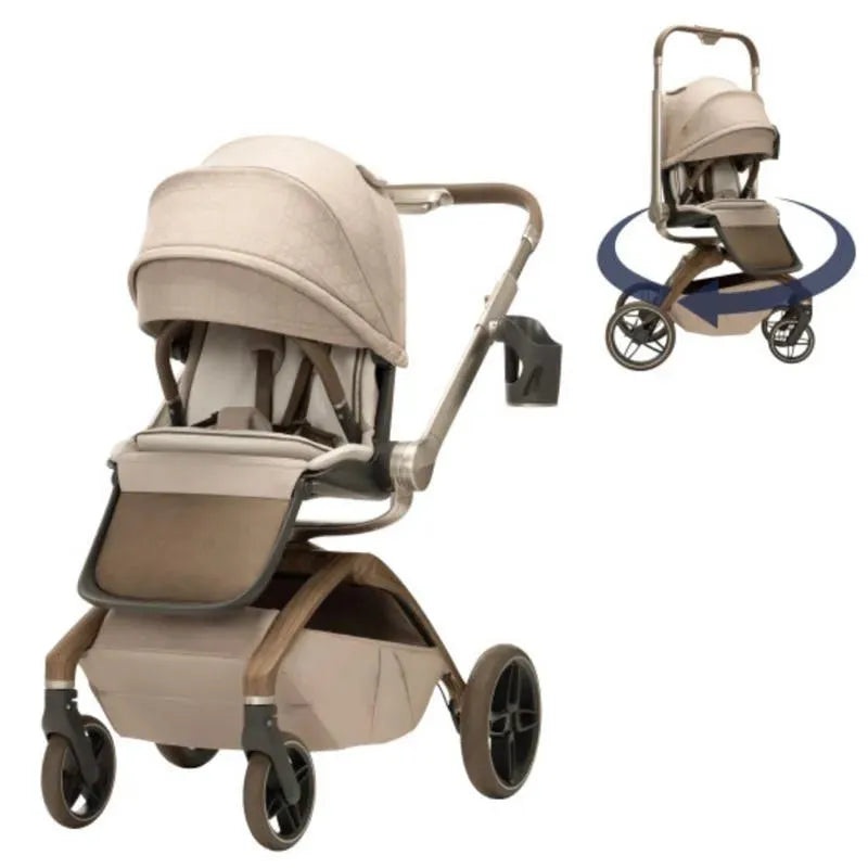 Maxi-Cosi – Tana 360 Rotating Modular Stroller Kindred Collection, Natural Heritage