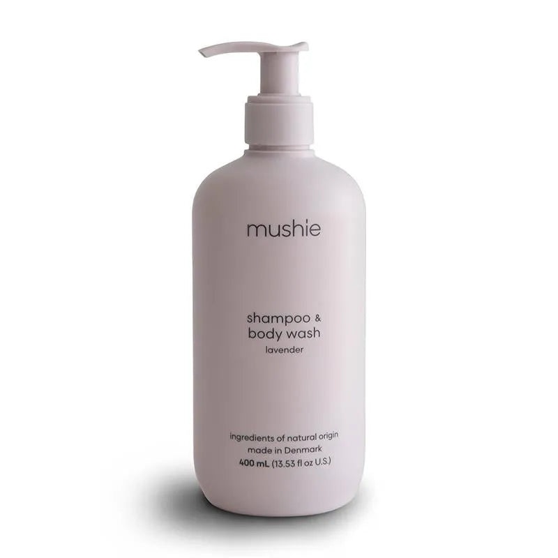 Mushie – Baby Shampoo & Body Wash, Lavender 400 Ml