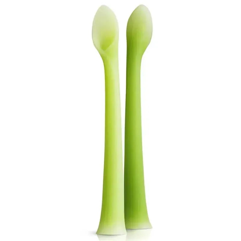 Ola Baby – 2Pk Baby Feeding Spoon, Green