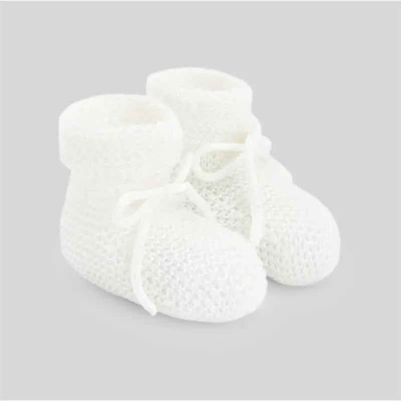 Paz Rodriguez – Baby Knit Newborn Booties Esencial, Deep Blue
