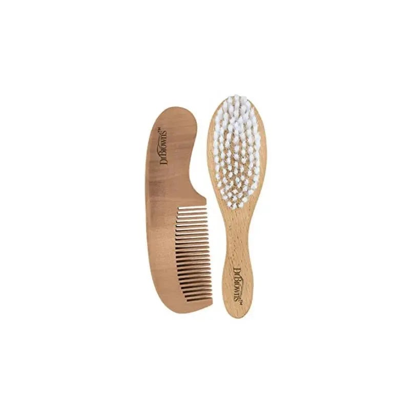 Dr. Brown’s – Soft and Safe Brush + Comb