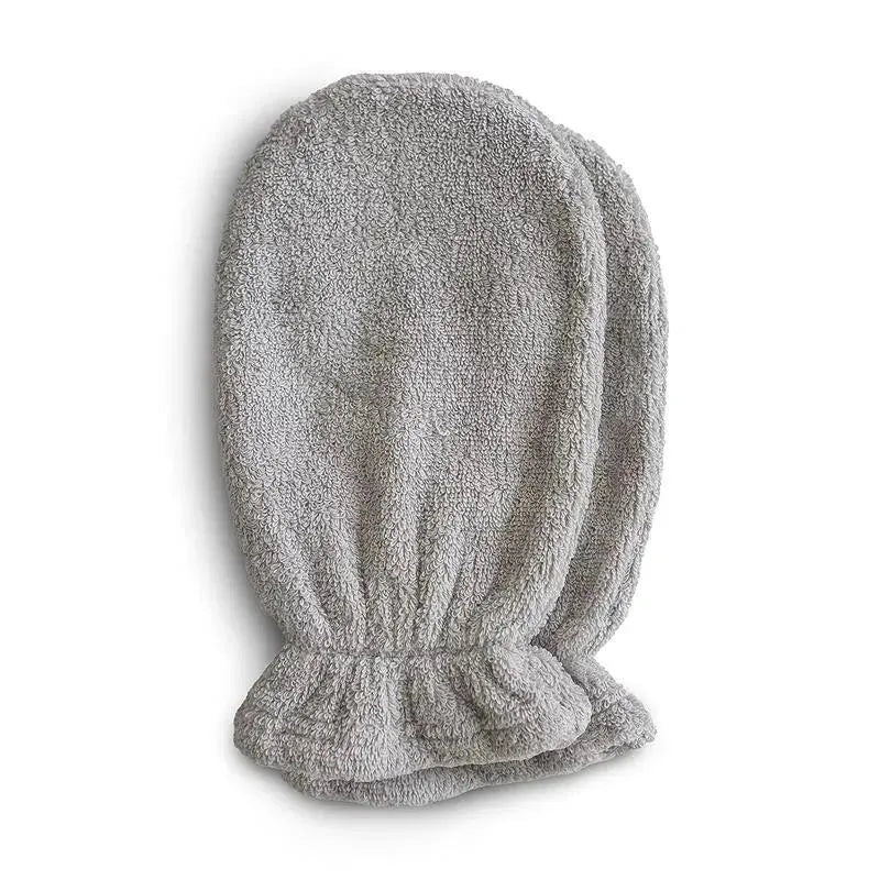 Mushie – 2Pk Baby Bath Mitt, Gray