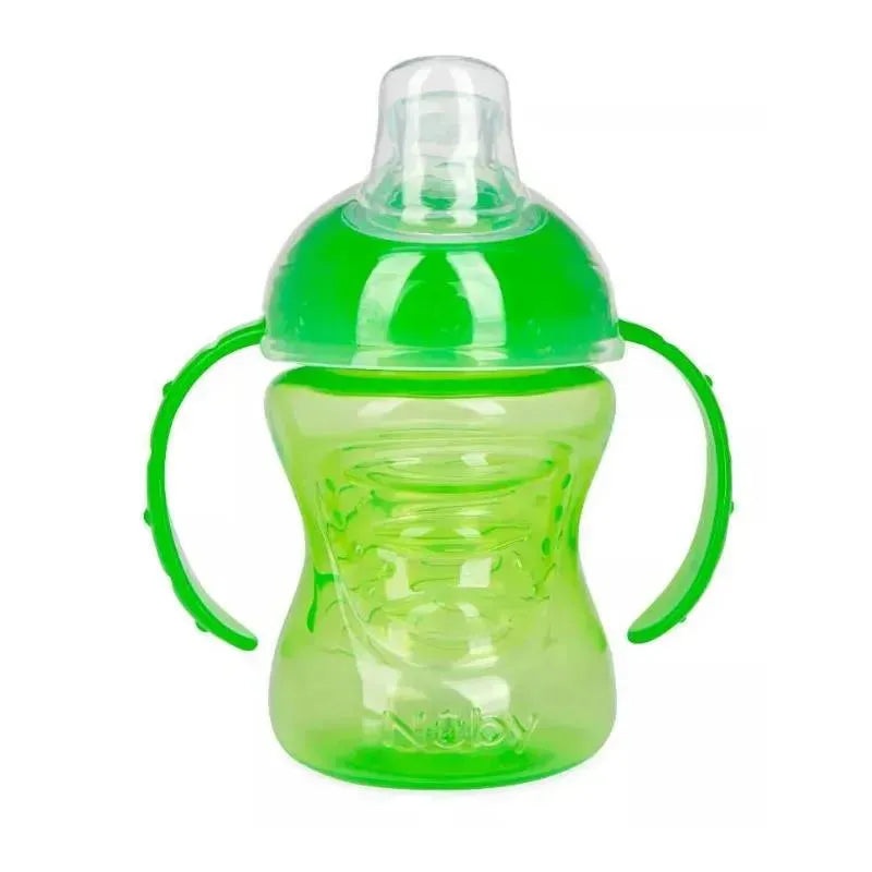 Nuby – No Spill Super Spout Trainer Cup 8Oz, Bright Green