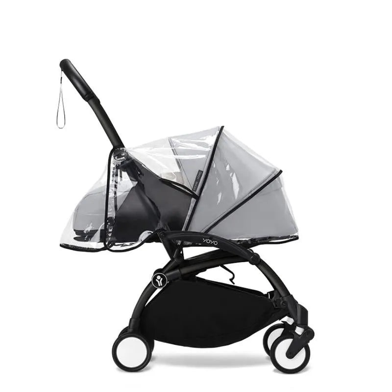 Stokke – Yoyo 0+ Newborn Pack Rain Cover, Black