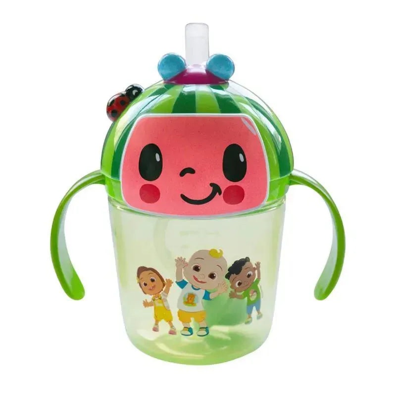 The First Years – Cocomelon Weighted Straw Trainer Cup, 7 Oz