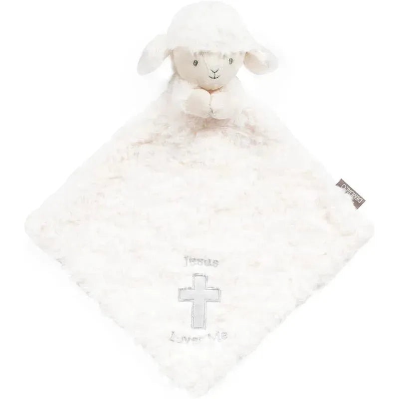 Demdaco – Lamb Rattle Blankie