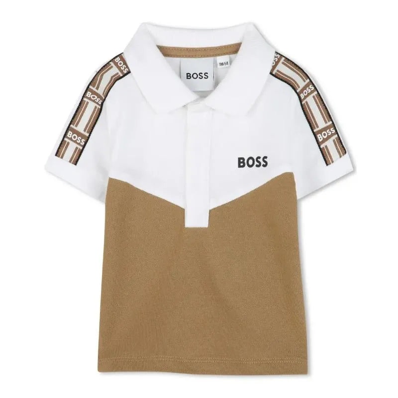 Hugo Boss Baby – Boy Short Sleeve Polo Beige