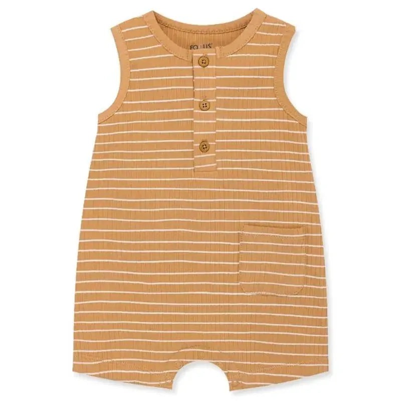 Litlle Me – Baby Boy Focus Kids Desert Tropics Rib Romper