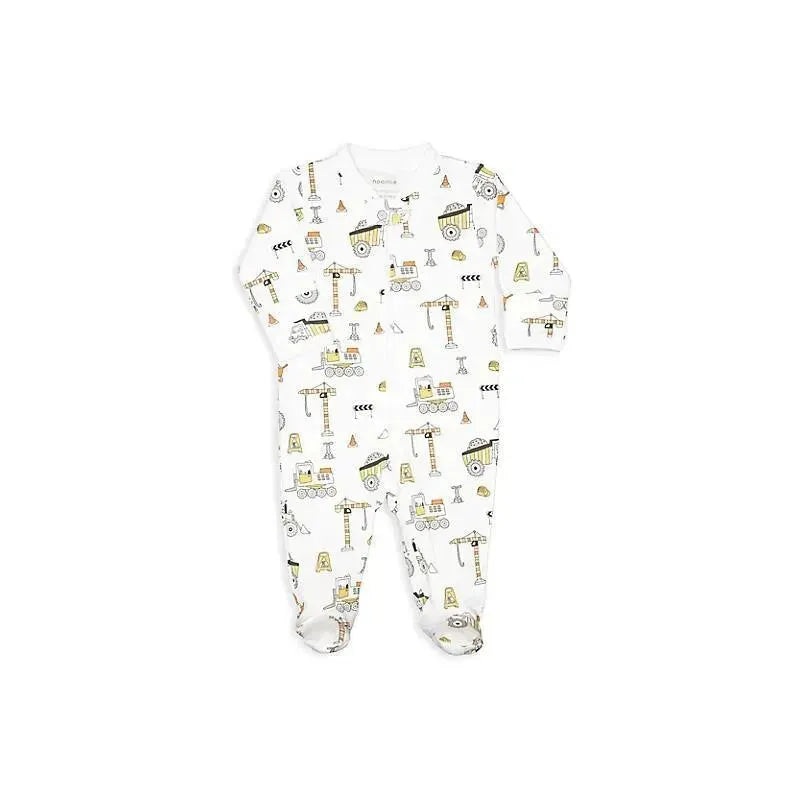 Noomie – Baby Zipper Footie Construction