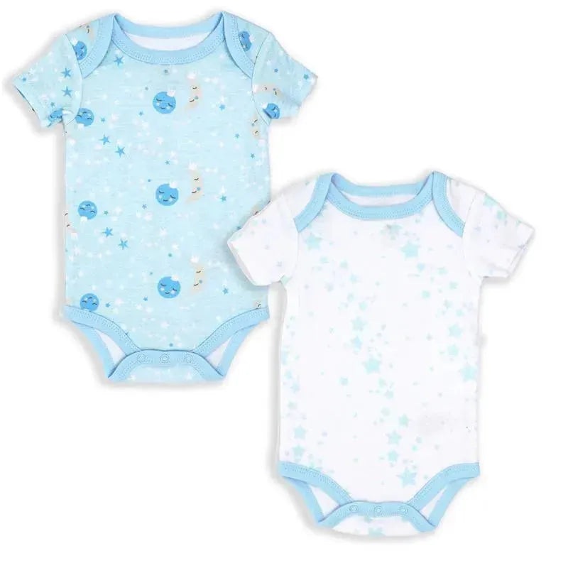 Rose Textiles – 2 Pack Galaxy Theme Bodysuit Blue