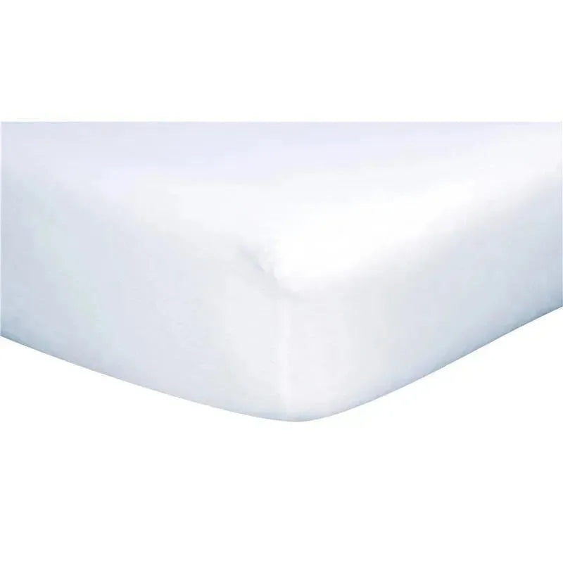 Trend Lab – Deluxe Flannel Fitted Crib Sheet, White