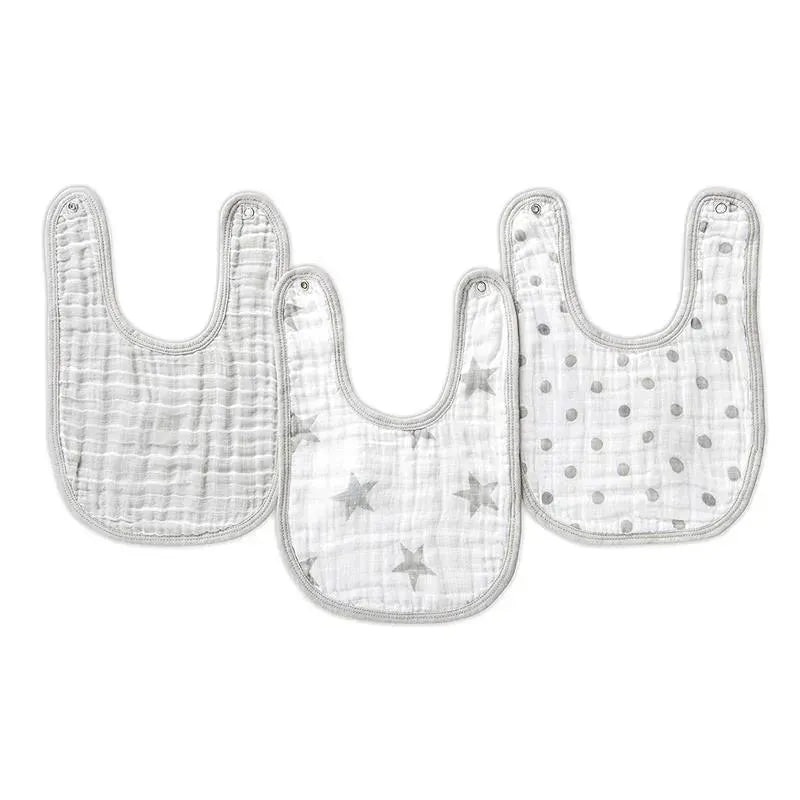 Aden + Anais Snap Bibs Dusty, 3-Pack