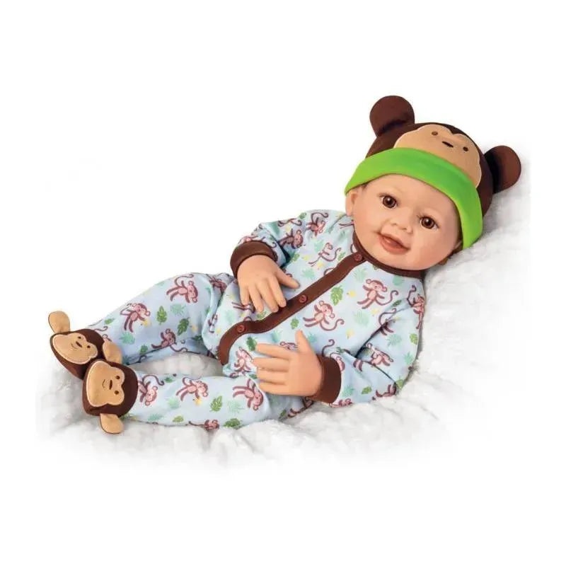 Ashton Drake – Baby Boy Lucas Monkey Themed Lifelike Baby