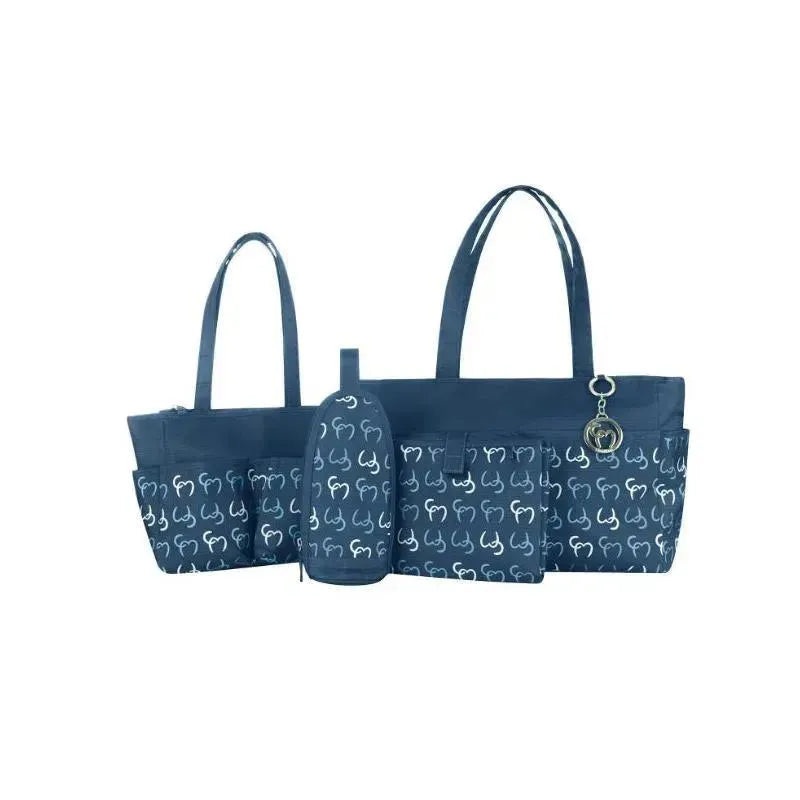 Clevamama – Nicole Tote Diaper Bag, Navy