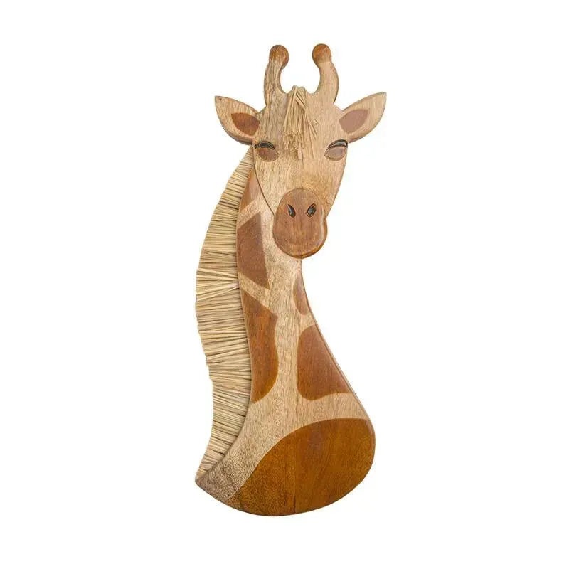 Crane – Giraffe Handmade Wooden Wall Decor