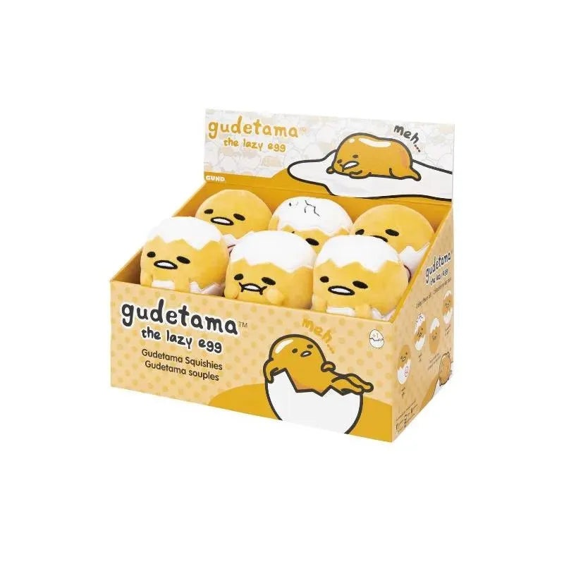 Gund Gudetama Round Squishes Assortment