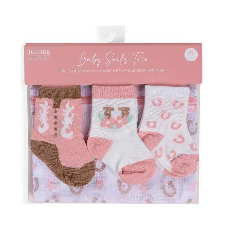 Jujube – Baby Socks Trio, Bloomin’ Boot