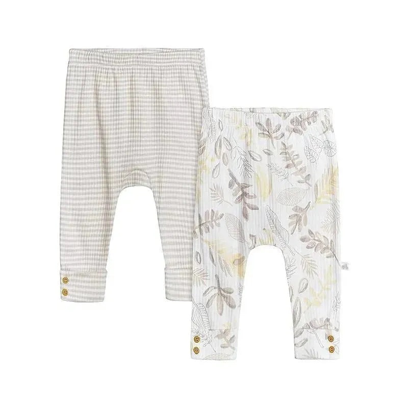 Just Born – 2Pk Baby Neutral Pant, Neutral Foliage