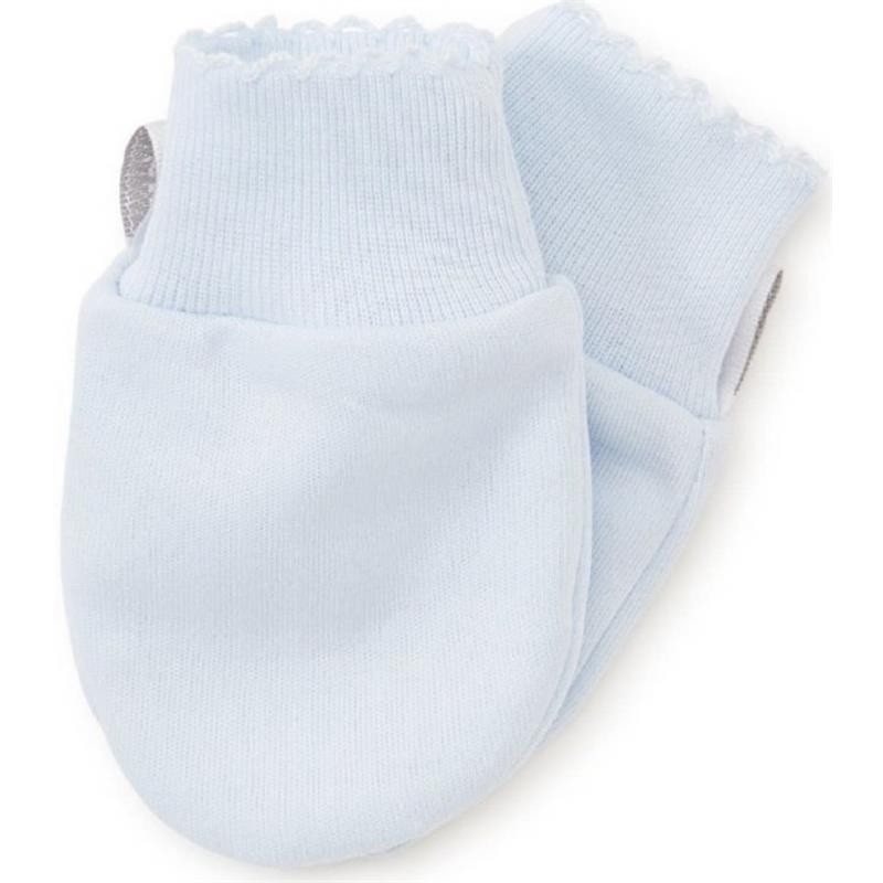 Kissy Kissy – Baby Boy Basic Mittens, Light Blue